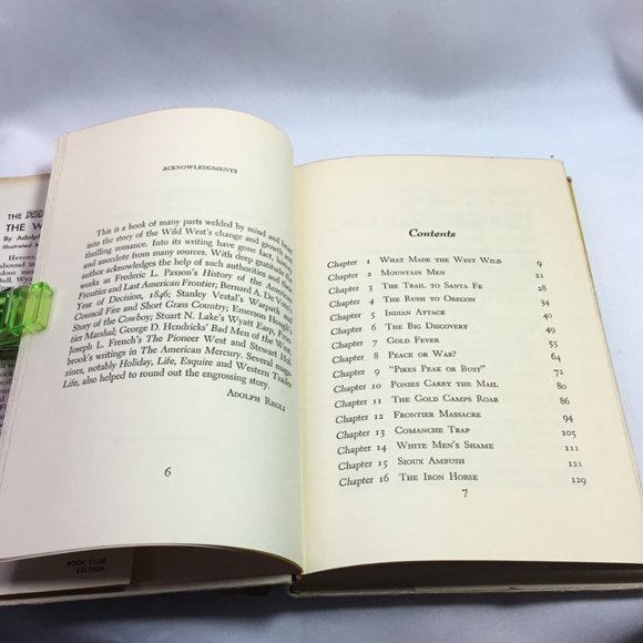 The Real Book About The Wild West 1952 HC/DJ - Picture 9 of 15